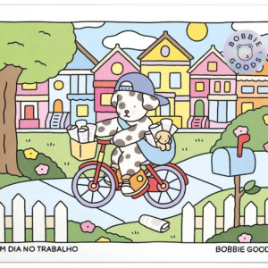 Arquivo Digital do Um Dia No Trabalho (On The Job) Livro De Colorir Bobbie Goods