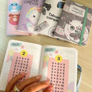 AArquivo Digital Tabuada Completa Brochurinha - Vários Temas - Envio Imediato