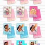 Pack com 150 capas brochura só no ponto de coloca o nome da criança