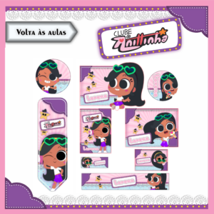Arquivo Digital Etiquetas Escolares Clube da Anitinha PDF