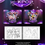 Arquivo Digital Livro de Colorir Guerreiras do K-Pop Colorir 2026 - Pamella Vieira