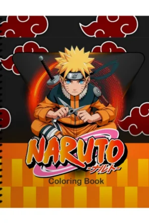 Livro para Colorir Naruto em PDF – 50 Páginas