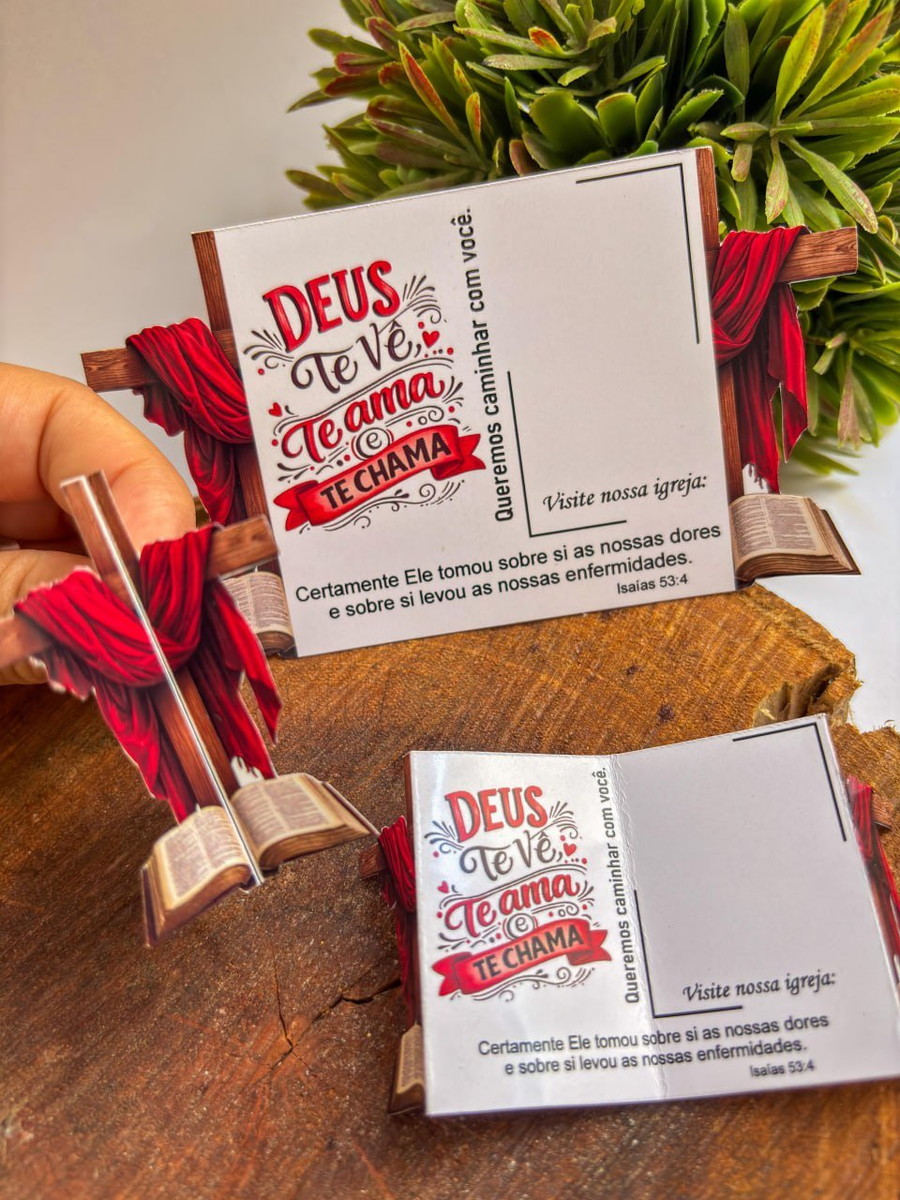 Arquivo Digital Cartão para Retrovisor de Carro Cristão