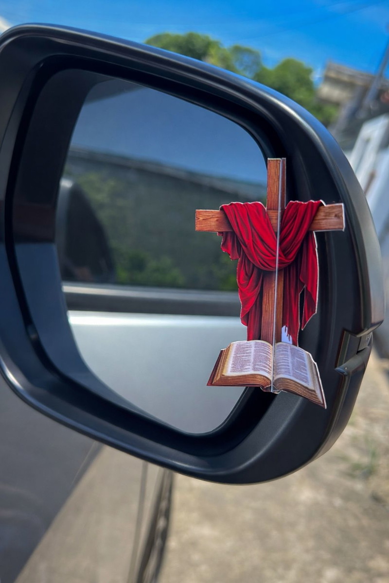 Arquivo Digital Cartão para Retrovisor de Carro Cristão - Imagem 3