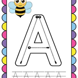 Fichas com Letras do Alfabeto Tracejado para Alfabetização PDF