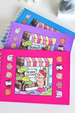 Bobbie Goods A5: Livro Colorir pdf + Png + 60 Capas