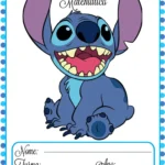 Capas de caderno Lilo e Stitch para imprimir – PDF