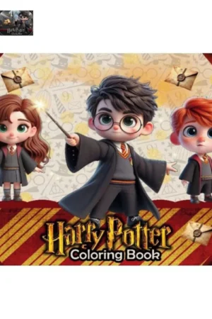 Livro de Colorir Bobbie Goods Harry Potter - Digital