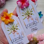 Arquivo PDF para Presilha em Formato de Flor - Dia das Mulheres