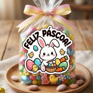 Card Feliz Pascoa para imprimir Recortar e Colar