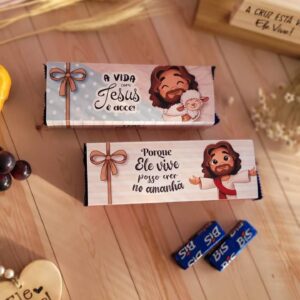 Arquivo Digital Páscoa: Caixa para Lembrancinha: Bis