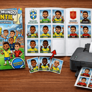 Album Copa do Mundo Kids 2026 - Arquivo Digital