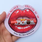 Lembrancinha Boca Baton Chocolate Dia das Mulheres