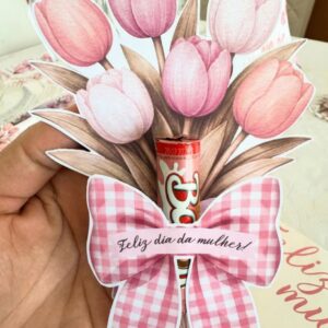 Lembrancinha Dia da Mulher Buque em Studio