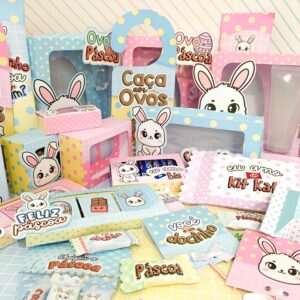 Páscoa - Kit Digital e Arquivos de Corte 2022