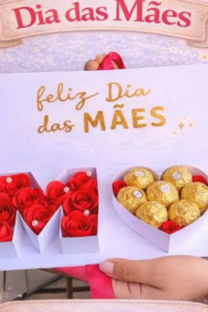 Arquivo Dia das Mães Molde Caixa