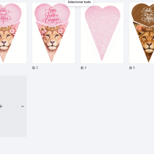 Buquê Forte e Corajoso em PDF