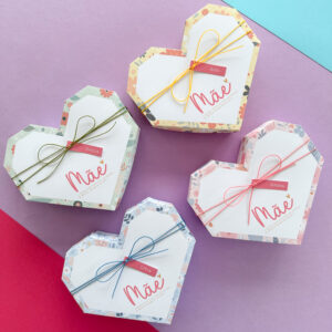 Arquivo Digital Caixa Coração em PDF e PNG (Sem Fundo)