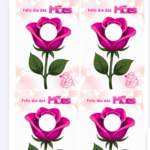 Cartão Xuxinha de Cetim Dia das Mães - PDF