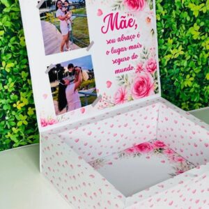 Caixa Box Dia das Mães Editavel via Canva