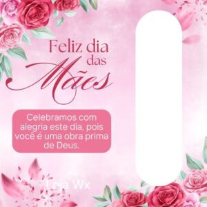 Card para manteiga de cacau Dia das Mães - PNG
