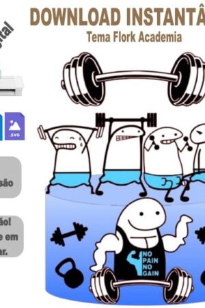 TOPO FLORK ACADEMIA FEMININO E MASCULINO em studio3