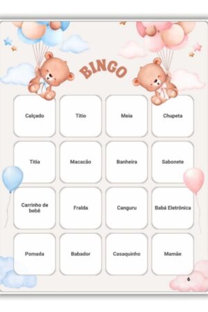 Arquivo Digital - Bingo Urso Marron