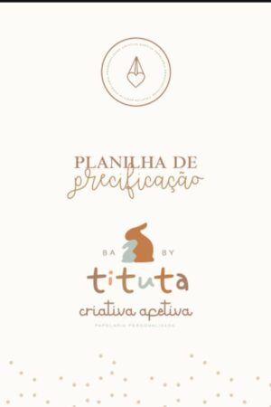 Arquivo Planilha de precificação em XLSX (Excel)