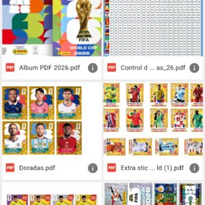 Figurinhas da COPA 2026 +Extras e Álbum para impressão!