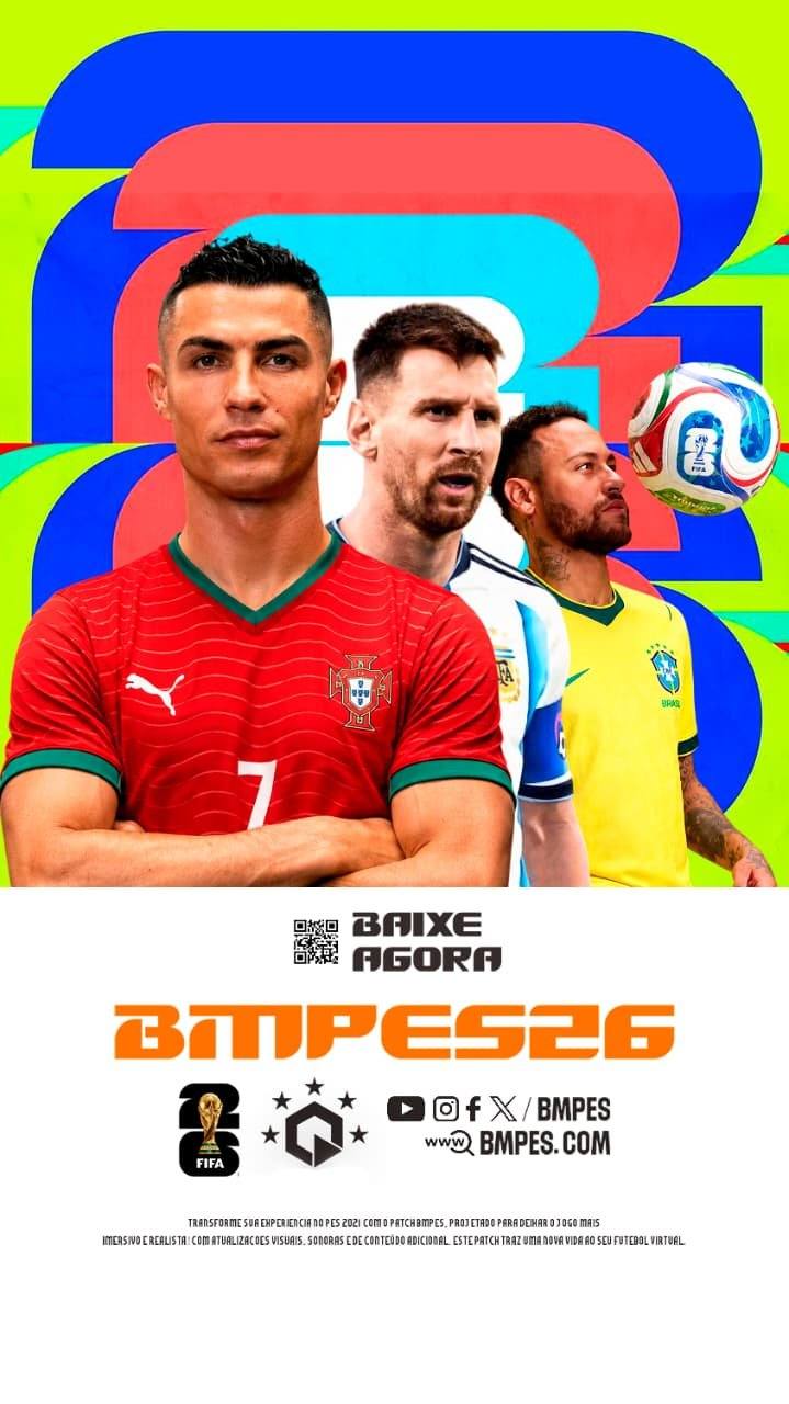 PES 2021 + PATCH BMPES 15.0 AIO + ATUALIZAÇÃO 15.01