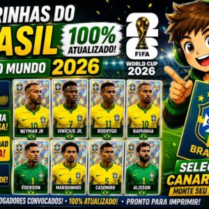 FIGURINHAS DO BRASIL 2026 100% ATUALIZADAS! Album PDF
