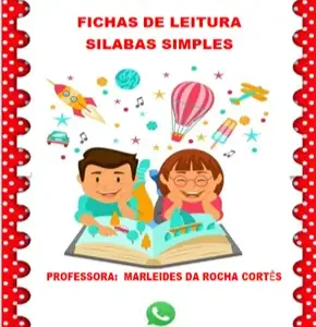 36 Fichas de Leitura Silabas Simples em PDF